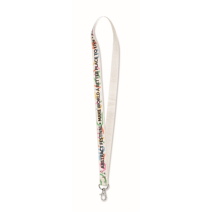 Lanyard reciclado de papel de semillas silvestres